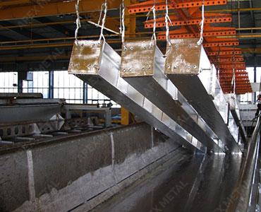 Горячее цинкование металлических изделий и конструкций